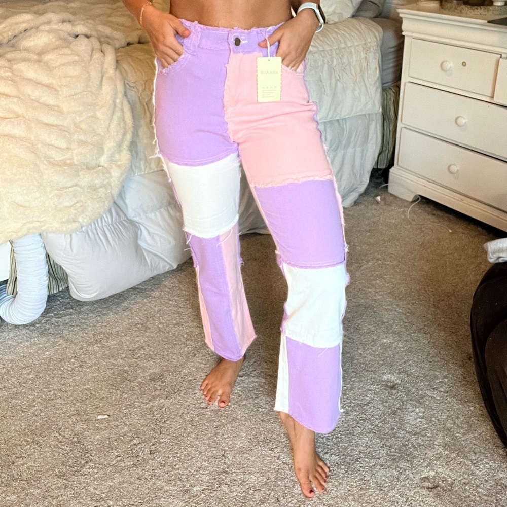 Colorblock Jeans - Picture 3 of 3